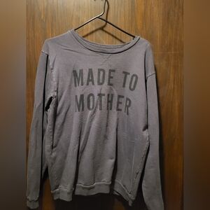 'Mother' crewneck